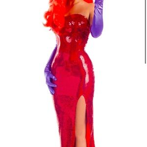 Toon starlet Jessica Rabbit costume - Medium in original package
